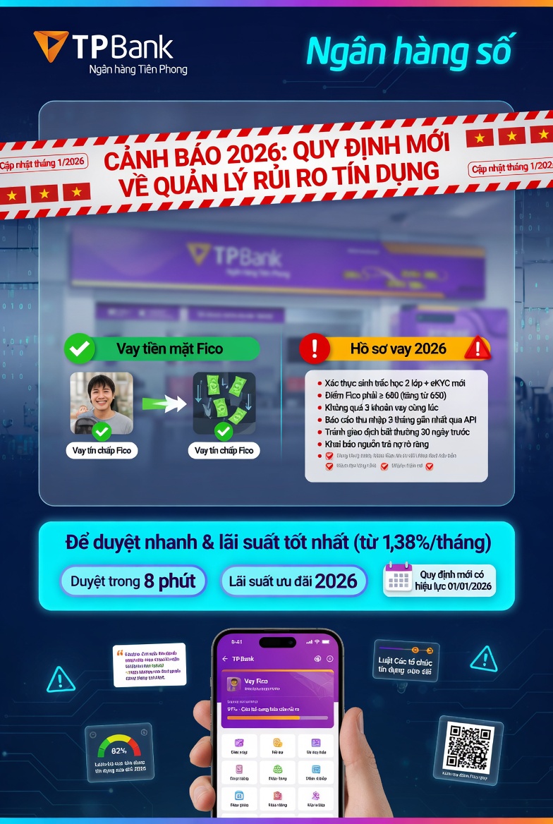 Những lưu ý khi vay tiền mặt TPBank mới nhất