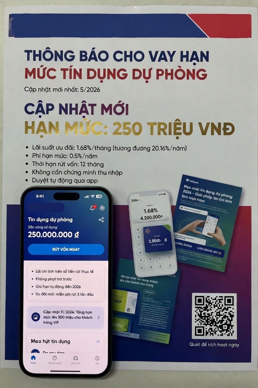 Cho vay hạn mức tín dụng dự phòng: Những thông tin mới nhất về khoản vay